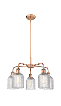 Ballston Chandelier Cast Brass Glass Steel