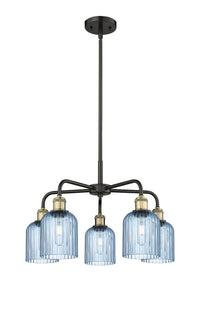 Ballston Chandelier Cast Brass Glass Steel