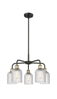 Ballston Chandelier Cast Brass Glass Steel