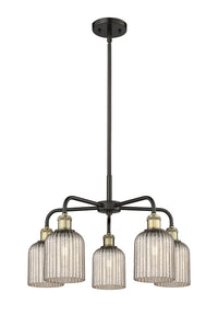Ballston Chandelier Cast Brass Glass Steel