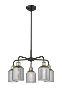 Ballston Chandelier Cast Brass Glass Steel