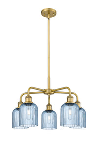 Ballston Chandelier Cast Brass Glass Steel