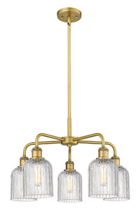 Ballston Chandelier Cast Brass Glass Steel
