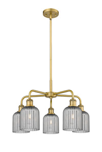 Ballston Chandelier Cast Brass Glass Steel