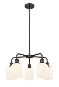 Ballston Chandelier Cast Brass Glass Steel