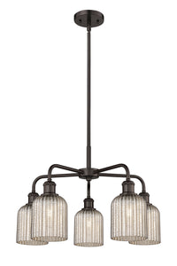 Ballston Chandelier Cast Brass Glass Steel
