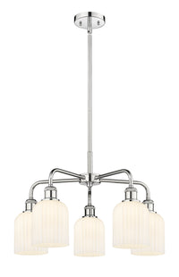 Ballston Chandelier Cast Brass Glass Steel