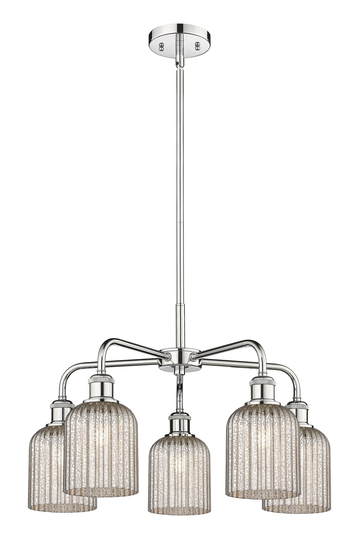 Ballston Chandelier Cast Brass Glass Steel