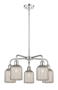 Ballston Chandelier Cast Brass Glass Steel