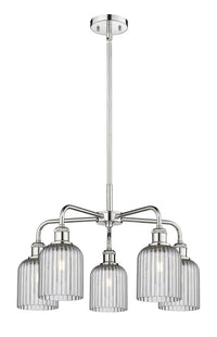 Ballston Chandelier Cast Brass Glass Steel