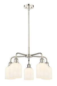 Ballston Chandelier Cast Brass Glass Steel