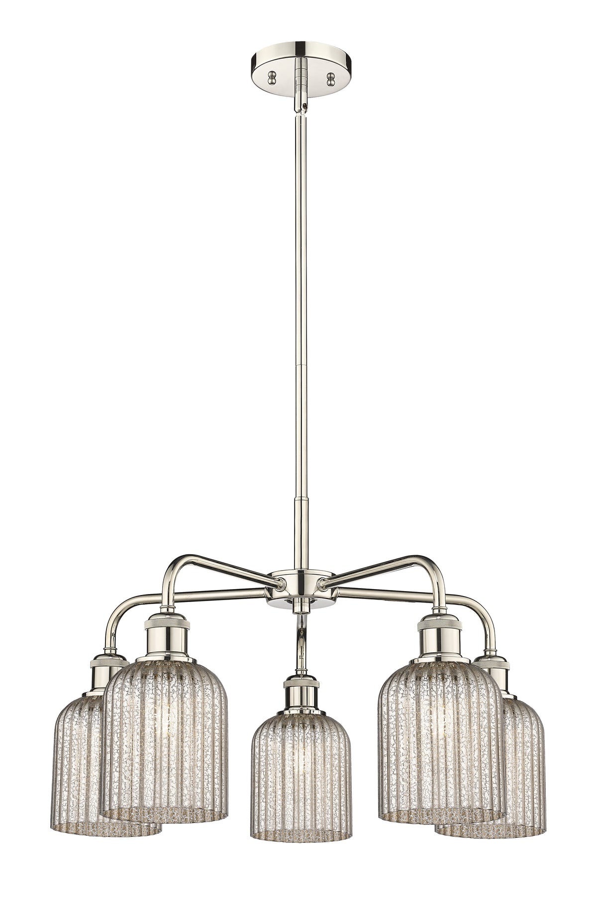 Ballston Chandelier Cast Brass Glass Steel