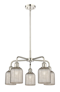 Ballston Chandelier Cast Brass Glass Steel