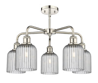 Ballston Chandelier Cast Brass Glass Steel
