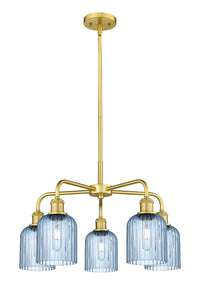 Ballston Chandelier Cast Brass Glass Steel