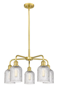 Ballston Chandelier Cast Brass Glass Steel
