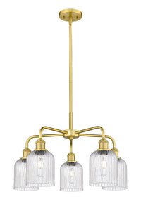 Ballston Chandelier Cast Brass Glass Steel