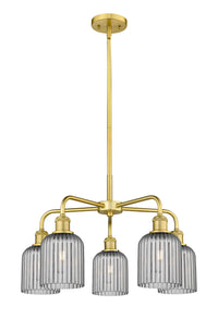 Ballston Chandelier Cast Brass Glass Steel