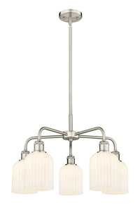 Ballston Chandelier Cast Brass Glass Steel