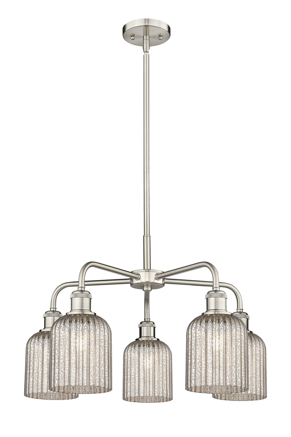 Ballston Chandelier Cast Brass Glass Steel