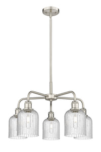 Ballston Chandelier Cast Brass Glass Steel