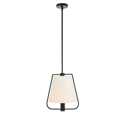 24'' Marco 1 Light Matte Black Pendant
