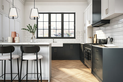 24'' Marco 1 Light Matte Black Pendant
