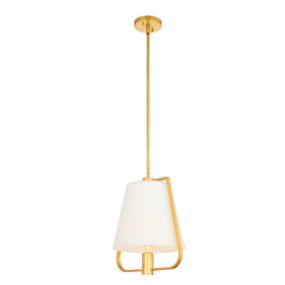 24'' Marco 1 Light Winter Brass Pendant