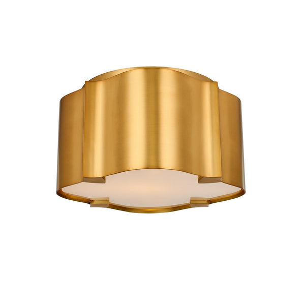 6 inch Lotus Flush Mount by Kalco