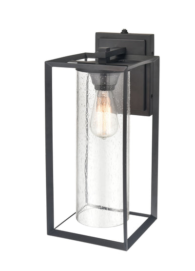 7.5'' Wheatland Powder Coated Black 1 Light Wall Sconce