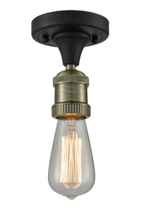 Franklin Semi-Flush Mount Brushed Nickel