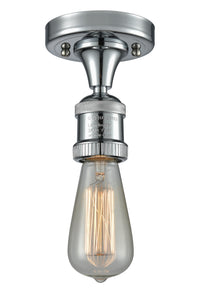 Franklin Semi-Flush Mount Brushed Nickel