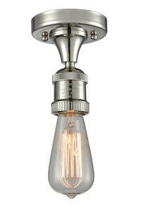 Franklin Semi-Flush Mount Brushed Nickel