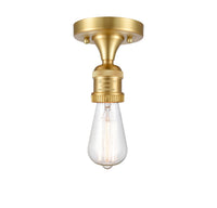Franklin Semi-Flush Mount Brushed Nickel