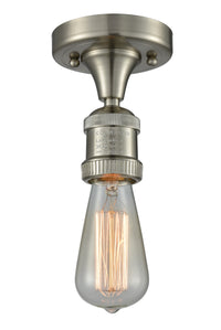 Franklin Semi-Flush Mount Brushed Nickel