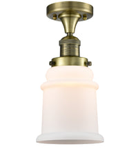 Franklin Semi-Flush Mount Brushed Satin Nickel