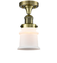 Franklin Semi-Flush Mount Brushed Nickel