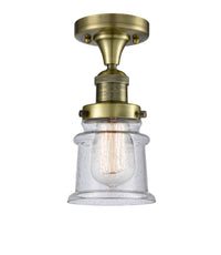 Franklin Semi-Flush Mount Brushed Nickel