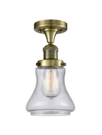 Franklin Semi-Flush Mount Brushed Satin Nickel