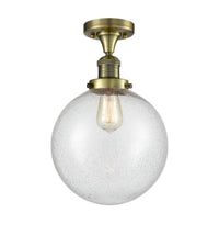 Franklin Semi-Flush Mount Brushed Nickel