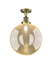 Franklin Semi-Flush Mount Brushed Satin Nickel