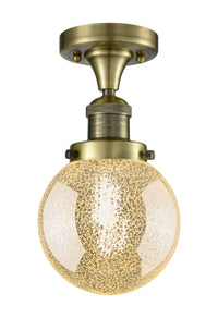 Franklin Semi-Flush Mount Brushed Nickel