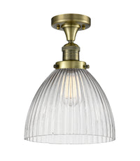 Franklin Semi-Flush Mount Brushed Satin Nickel