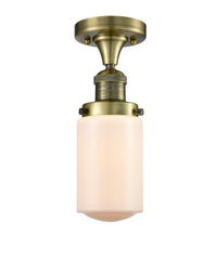 Franklin Semi-Flush Mount Brushed Satin Nickel