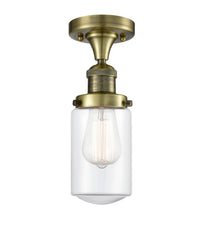 Franklin Semi-Flush Mount Brushed Nickel