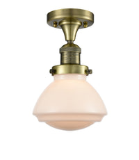 Franklin Semi-Flush Mount Brushed Nickel