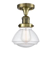 Franklin Semi-Flush Mount Brushed Nickel