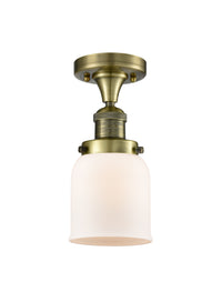 Franklin Semi-Flush Mount Brushed Satin Nickel
