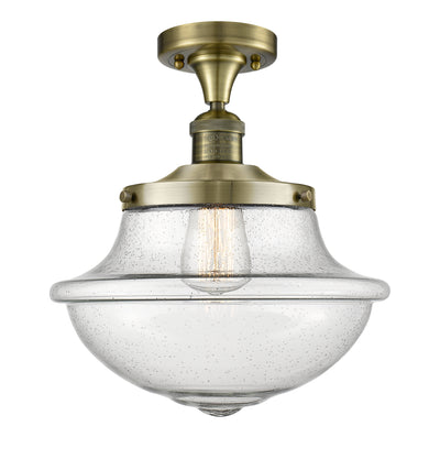 Franklin Semi-Flush Mount Brushed Satin Nickel