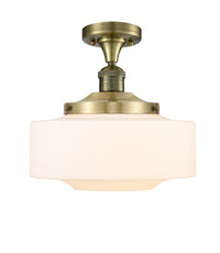 Franklin Semi-Flush Mount Brushed Satin Nickel